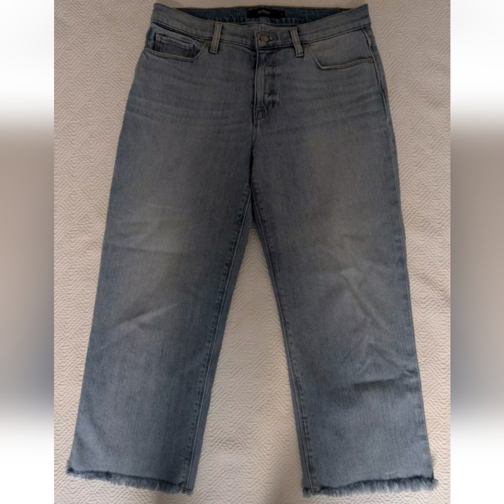 HUDSON Jeans Stella Mid-Rise Crop Straight, sz 30